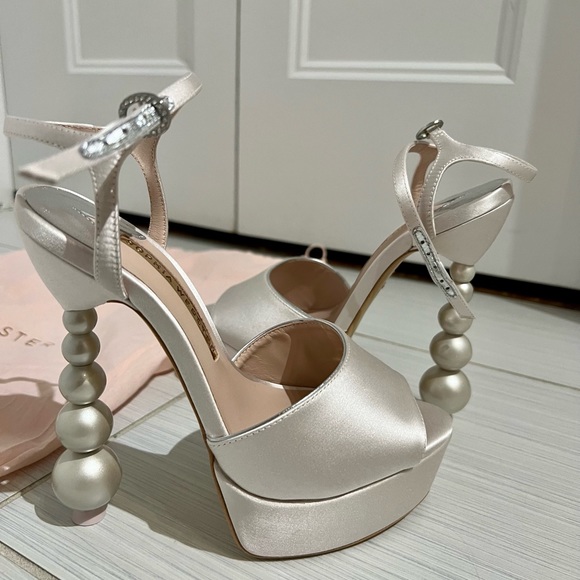 Sophia Webster Shoes - Sophia Webster Natalia Pearl Platform Sandals size 36